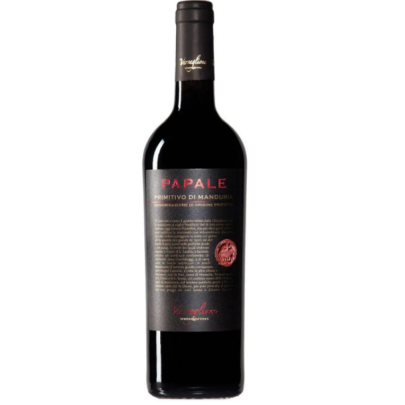 Vinho Tinto Varvaglione Papale Primitivo Di Manduria Dop